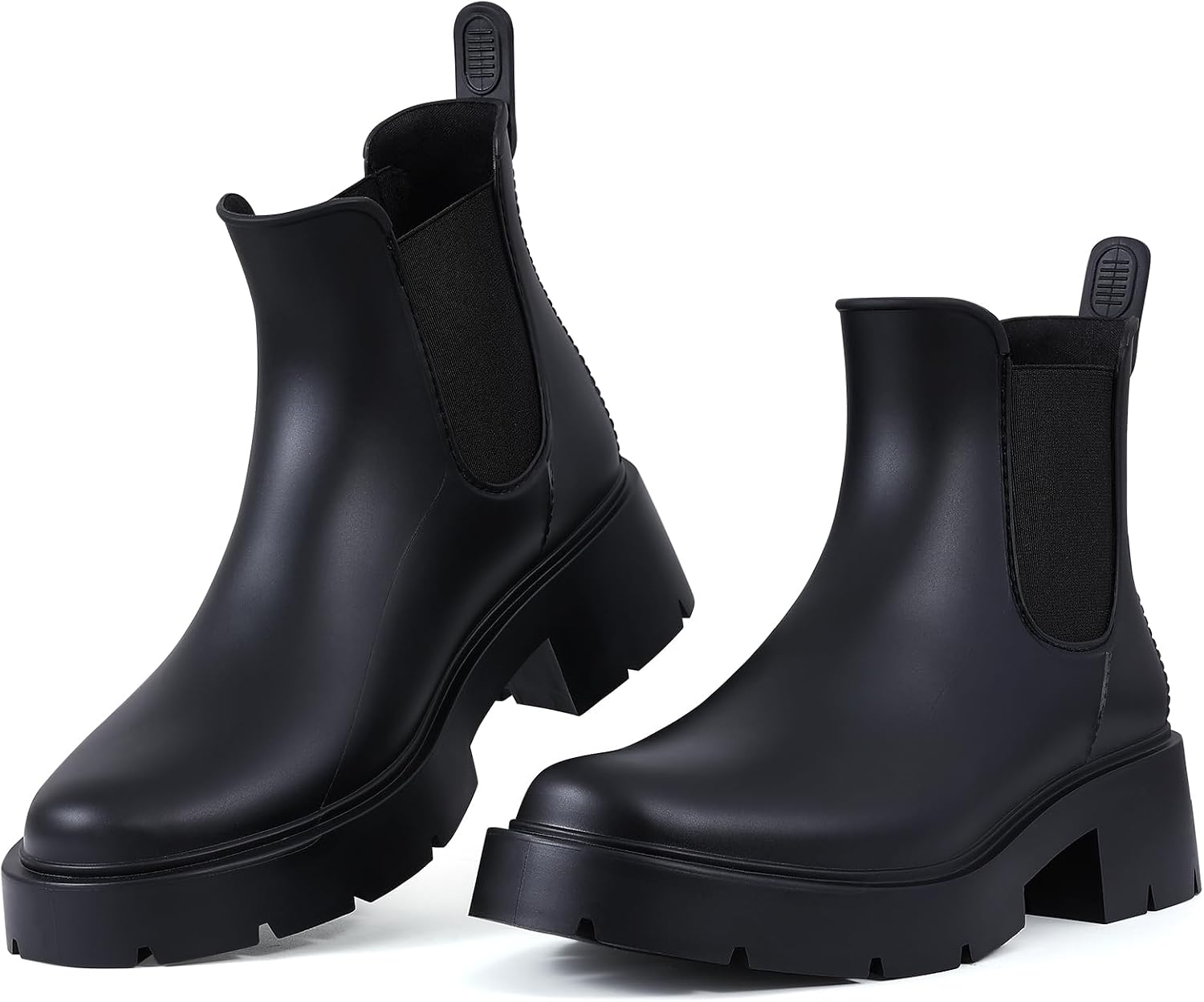 Asgard Women's Ankle Rain Boots Waterproof Chelsea Boots