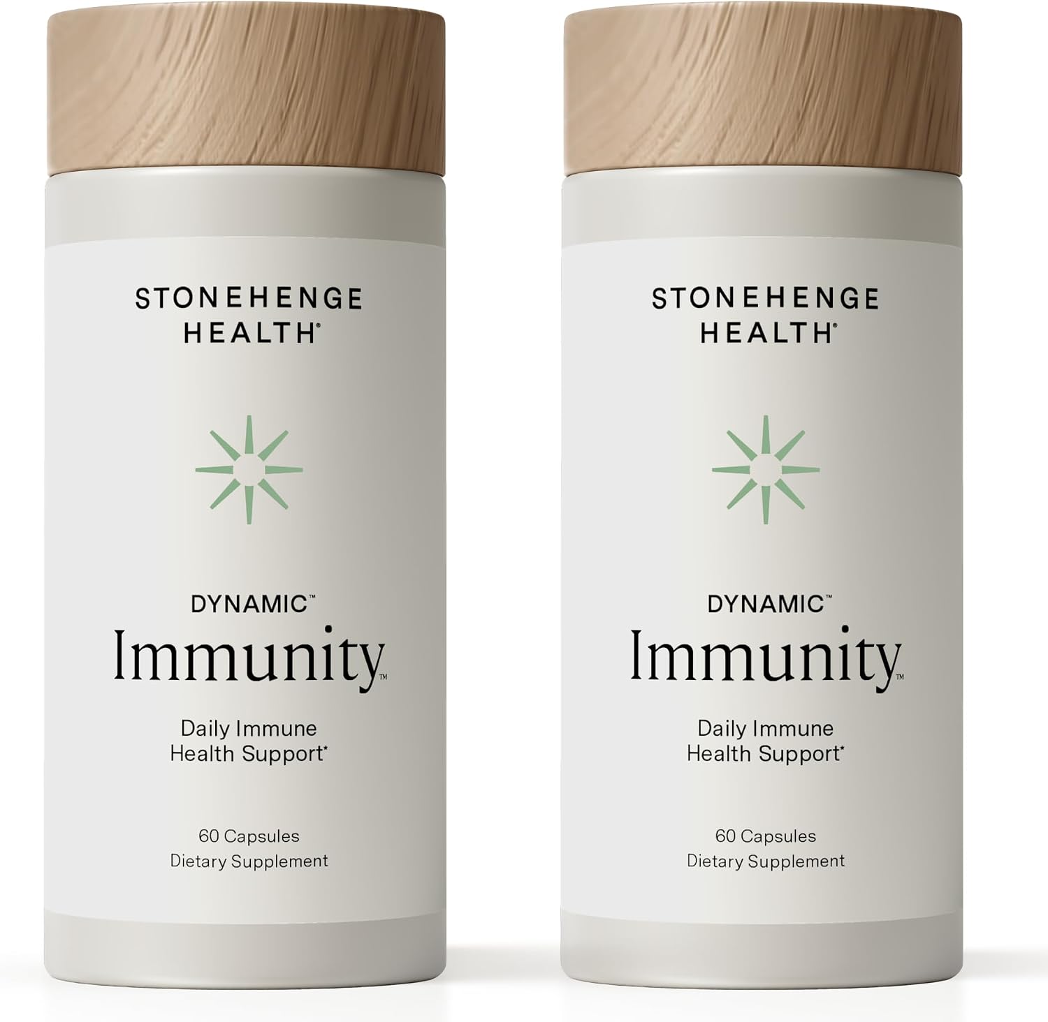 Stonehenge Health Dynamic Immunity Daily Supplement 10-in-1 Immune Boosters Zinc, Elderberry, Echinacea