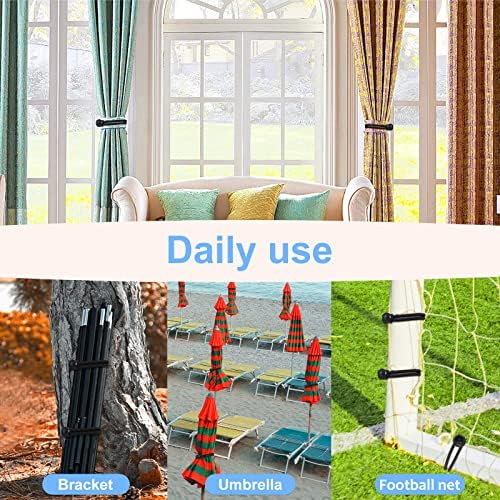 30PCS of 3 Sizes Ball Bungee Cords, 6, 9, 11 Inch Tarp Canopy Bungee Balls, Heavy Duty Tie Down Cord for Shelter, Gazebo, Camping, Tent, Cargo