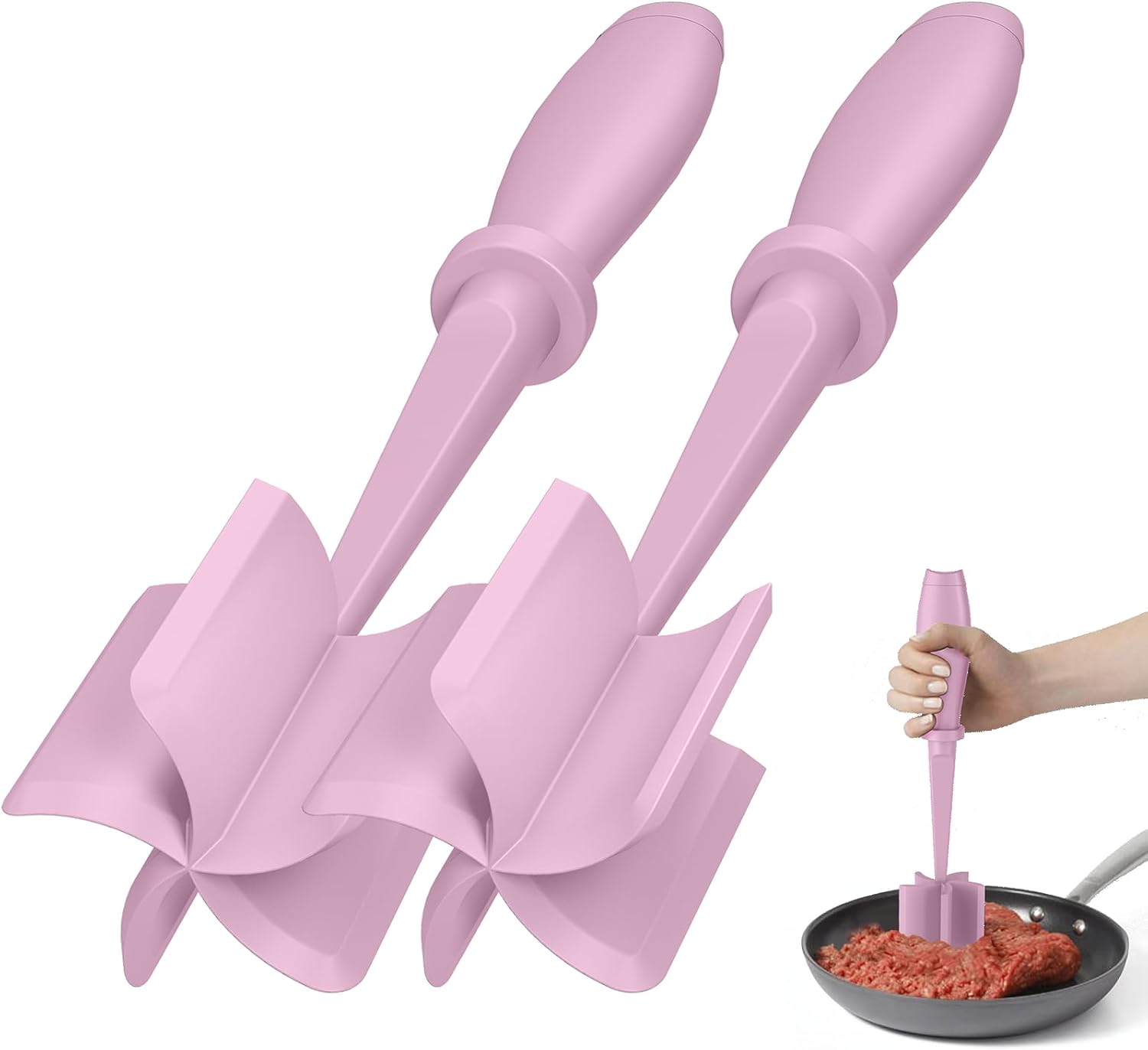 PGYARD Meat Chopper Hamburger Grinder, Kitchen Smasher for Ground Beef