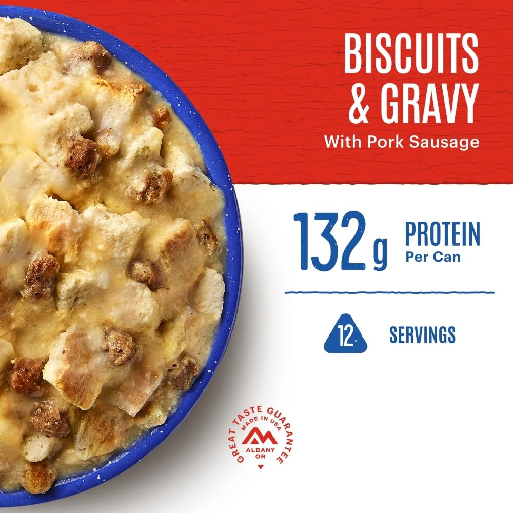 Mountain House Diced Beef | Freeze Dried Survival & Emergency Food | #10 Can | Gluten-Free, 30122