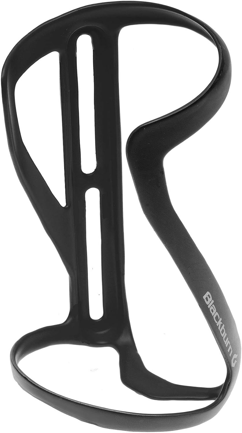Blackburn Clutch Carbon Side-Entry Bike Bottle Cage (Grey, Left)