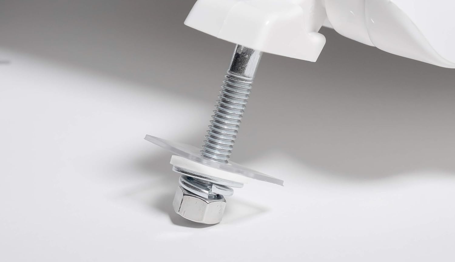 Centoco Toilet Seat Elongated, Commercial, Heavy Duty, SS Hardware, Black | Heavy Duty Hinge, Closed Front, Cover, Plastic, Stainless Steel Hardware, Made in the USA, ‎DS800STS-407