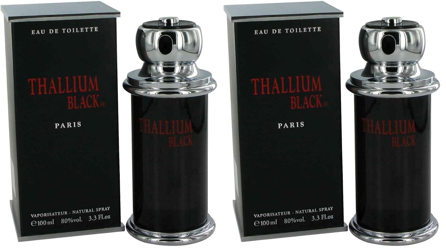 Thallium Black for Men by Yves De Sistelle 3.3 oz EDT SP