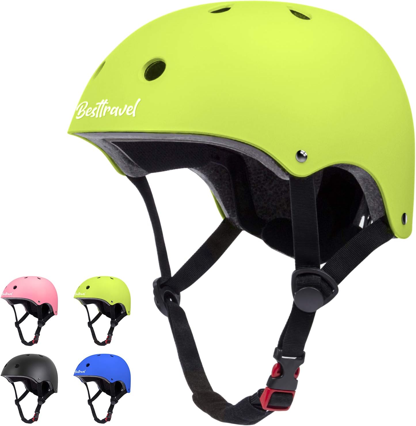Besttravel Kids Helmet, Toddler Adjustable Kids Ages 3-8 Years Old Boys Girls Multi-Sports Safety