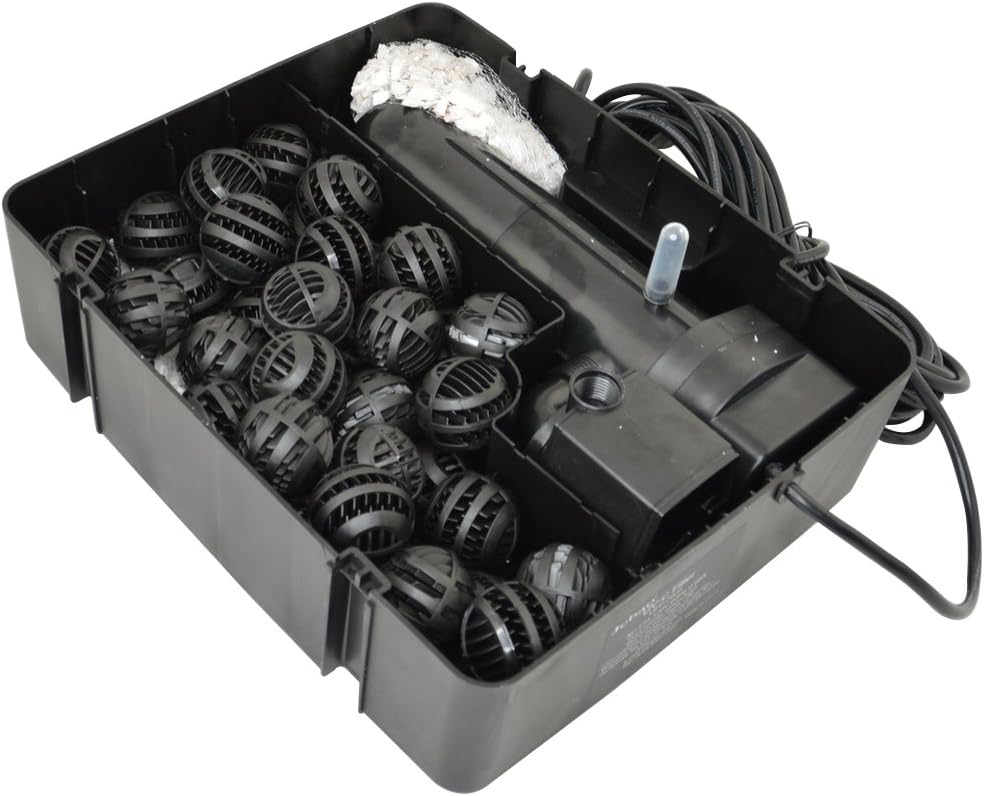 Jebao All in ONE Pond Filter System with 13W UV Sterilizer 530GPH Pump Fountain Kits | 530GPH Pump, Fountain Kits