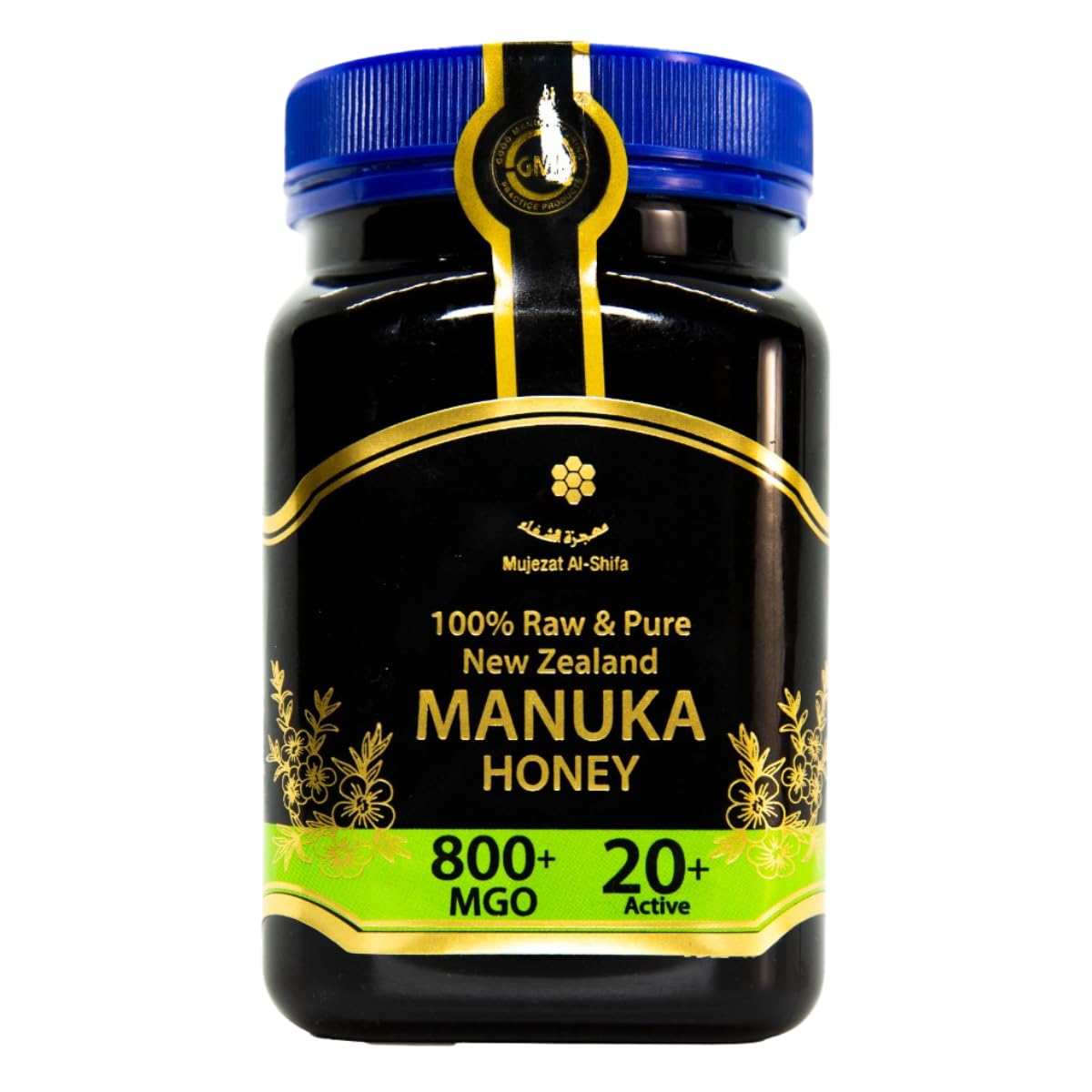Authentic Mountain Sidr Honey - Jujube Honey, Supports Mental Health, Memory and Cognition, 100% Natural, Raw Liquid Honey, Gluten Free (500g / 17.6oz)