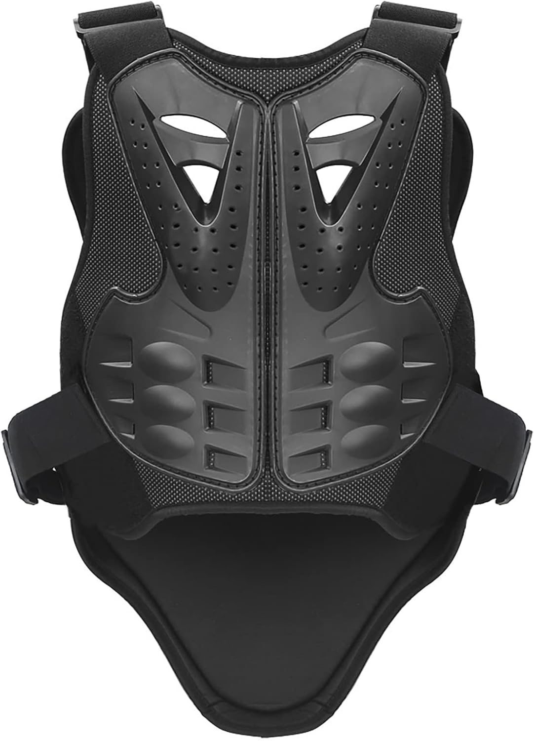 PELLOR Motorcycle Armor Vest Chest Back, Motocross Body Guard Vest Skiing Riding Skating Anti-Fall Vest Protective Gear