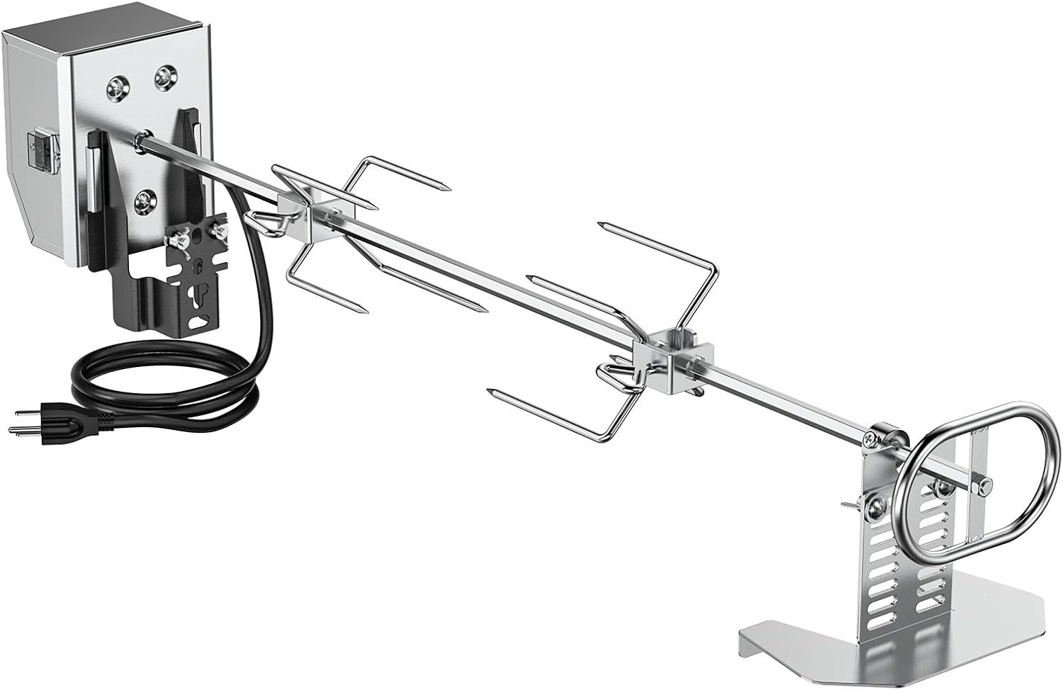 onlyfire Stainless Steel Grill Rotisserie Kit for Most Gas Grills