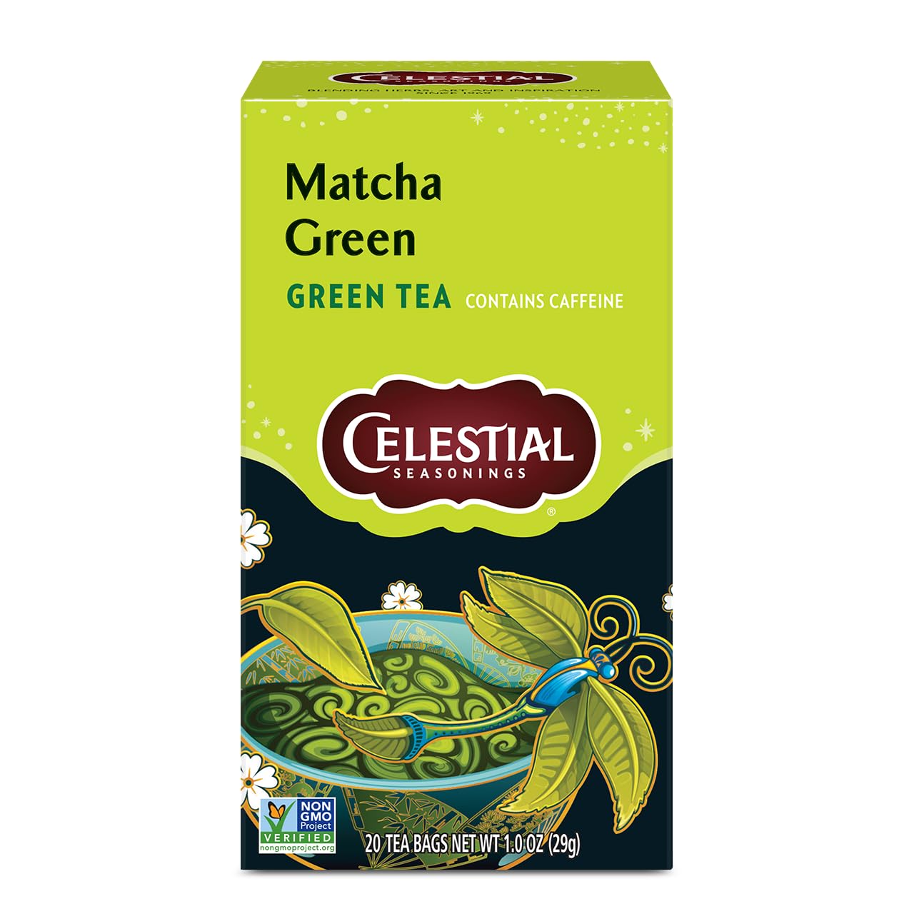 Celestial Seasonings Authentic Green Tea 40 Count