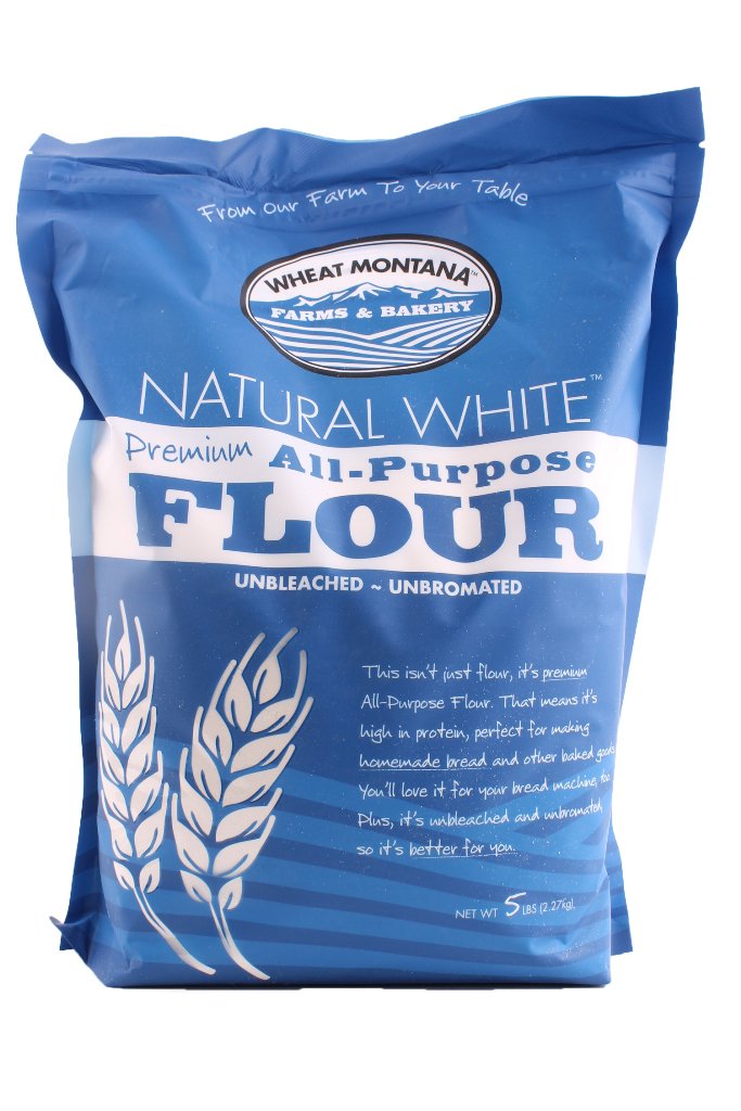 Wheat Montana - Natural White Flour - 2 pack - 5lb bags