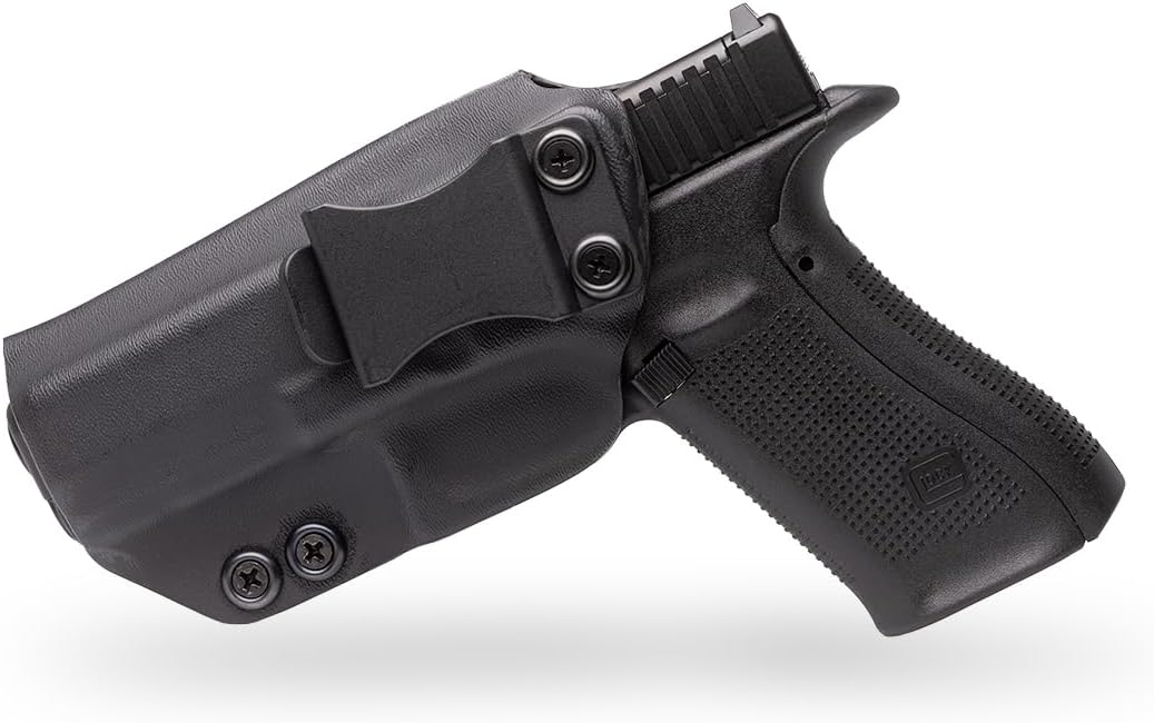 Kydex Holster – OWB and IWB Carry with Reversible Clips, Adjustable Cant and Retention – OVER 200+ MODELS AVAILABLE, Glock, Sig Sauer, CZ, FN, Smith & Wesson, Springfield, TTI & MORE