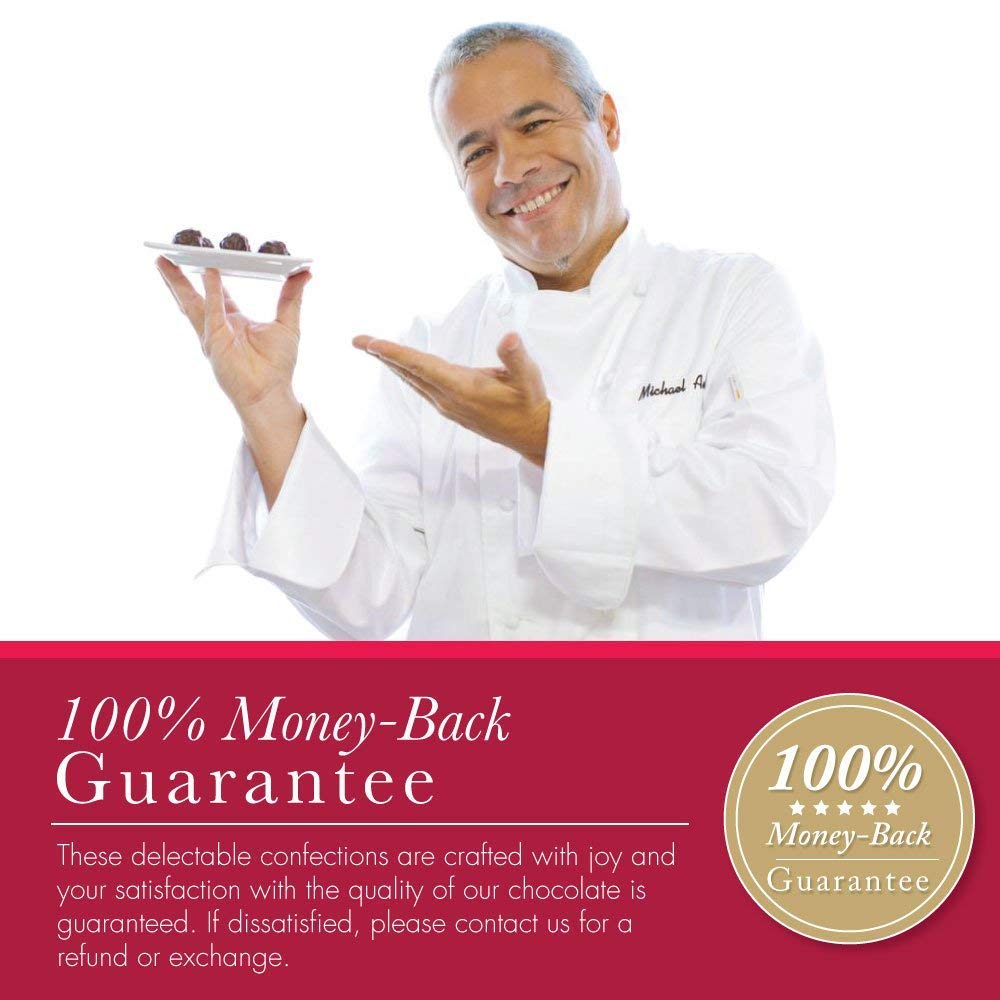Chuao Chocolatier Sweet & Salty Milk Chocolate Mini Bars | Gourmet Sea Salt European No Preservatives | For Gift Baskets, Gifts for Women, Men | 100 Pack