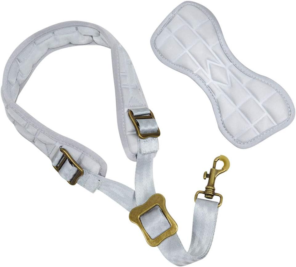 adorence Saxophone Neck Strap with Removable Washable Neck Pad - H04 Black