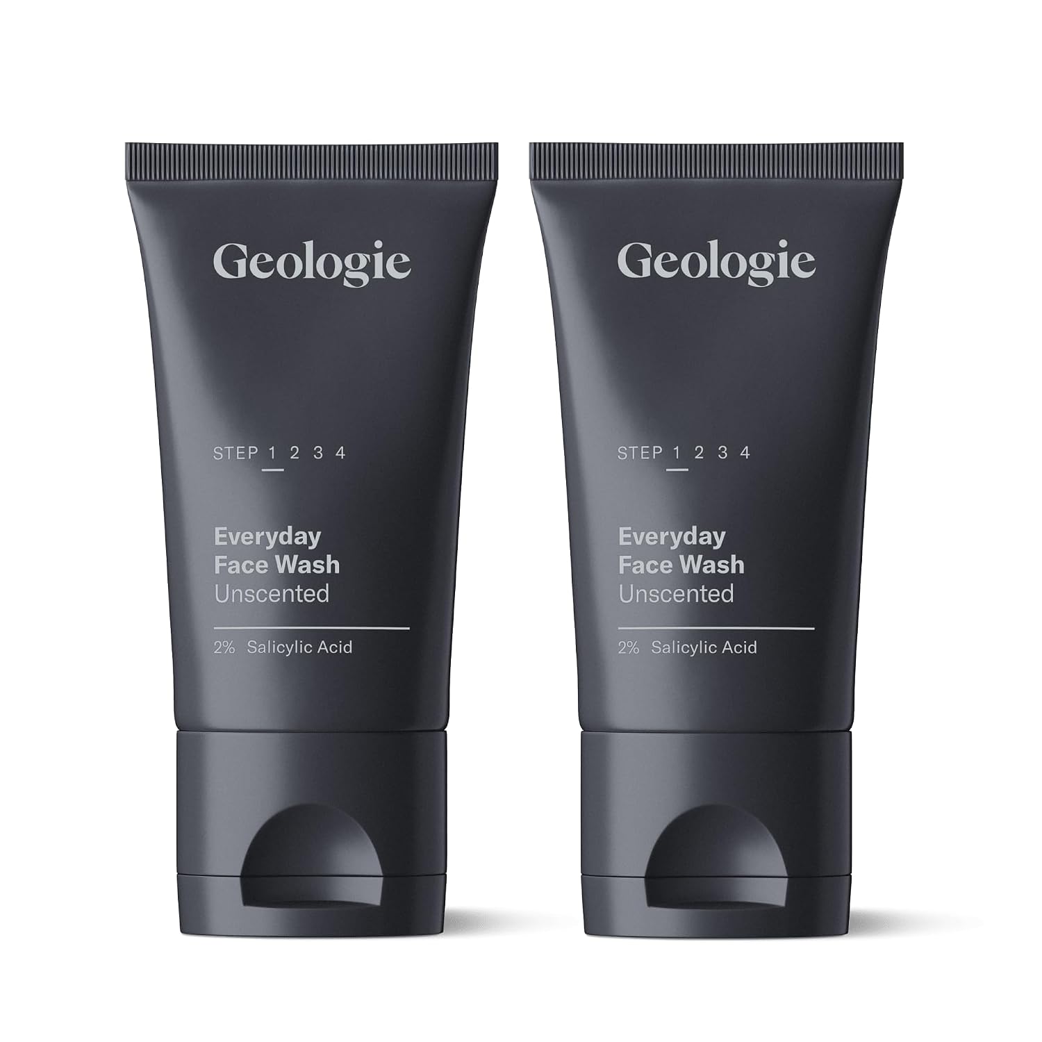 Geologie Daily Face Wash for Sensitive Skin | Fragrance-Free Facial Cleanser for Men & Women | Acne & Oil Control | Non-irritating
