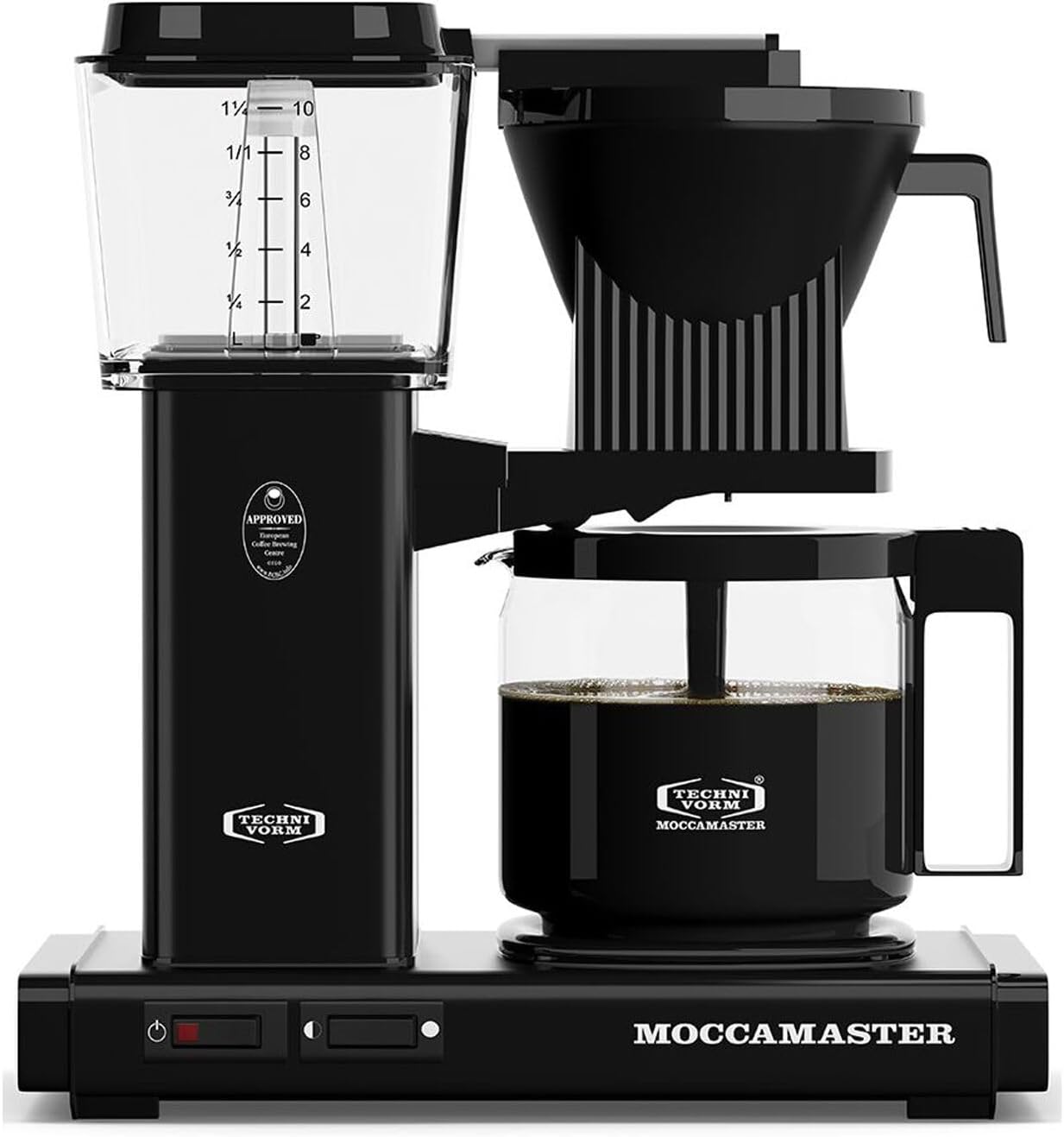 Technivorm 59691 KB Coffee Brewer, 40 oz, Brushed silver , 6.5"D x 12.75"W x 14"H