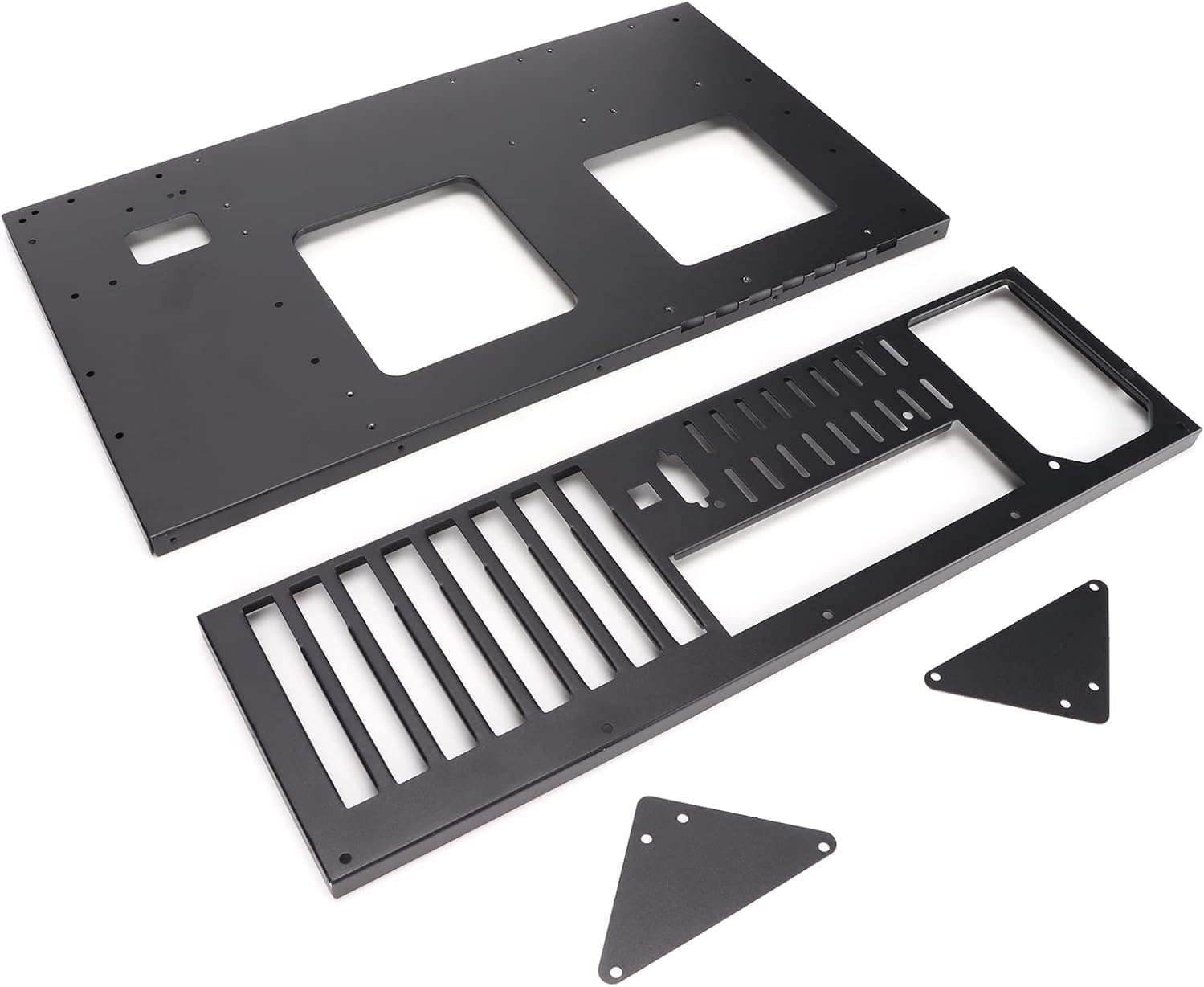 DIY Computer Case PC Frame Desktop Chassis Stackable Rack Stand Open Air case Supports ATX ITX MacroATX E-ATX X79 X99 Motherboard, can be Stacked up to 10 Layers