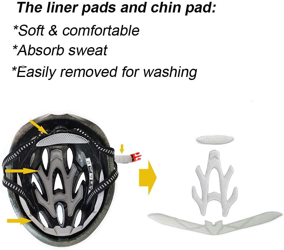 UPANBIKE Adult Bike Helmet One-Piece Adjustable Head Safety Protection | for Mountain & Road Bikes,Mens Bike Helmet,Riding Helmet,Womens Bike Helmet