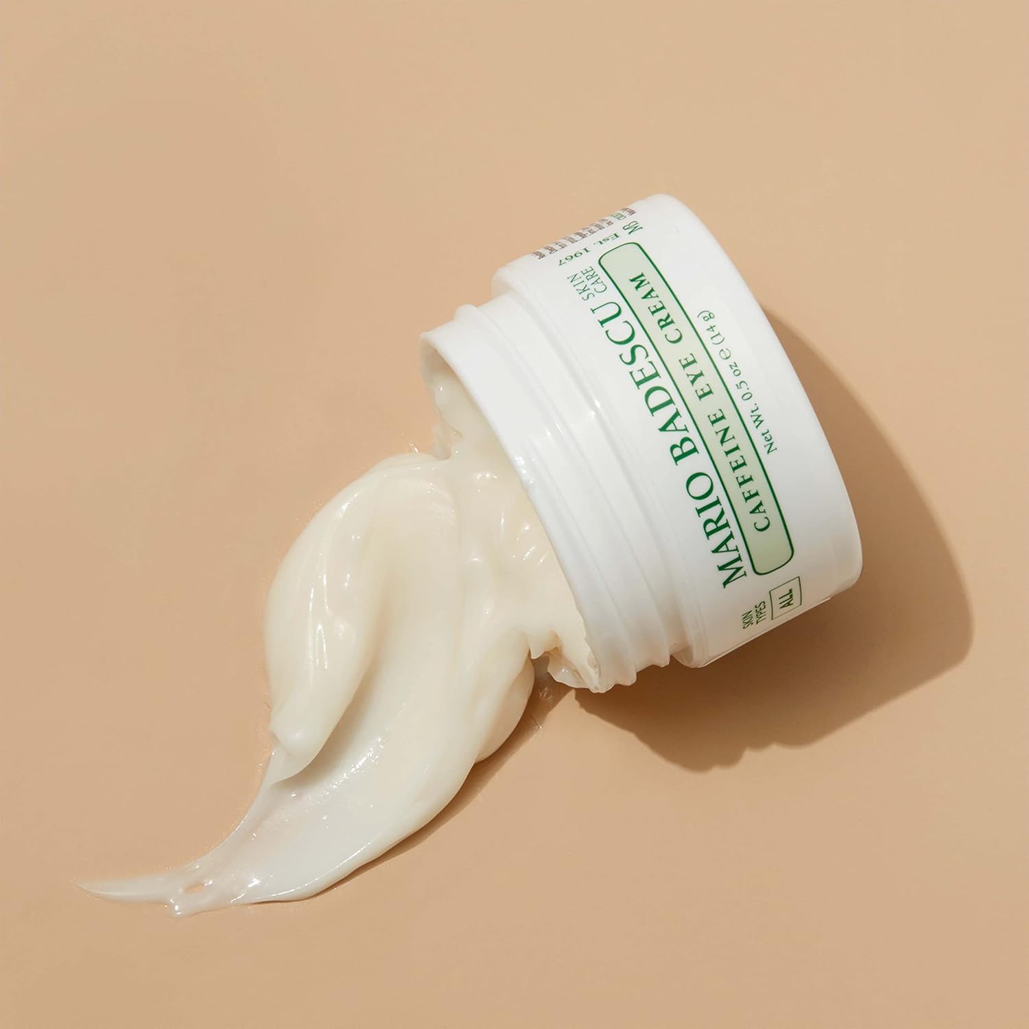 Mario Badescu Eye Cream for Dark Circles and Puffiness – Hyaluronic, Caffeine or Glycolic – Hydrating, Firming and Anti Aging Overnight Under Eye Care Treatment for Fine Lines and Wrinkles
