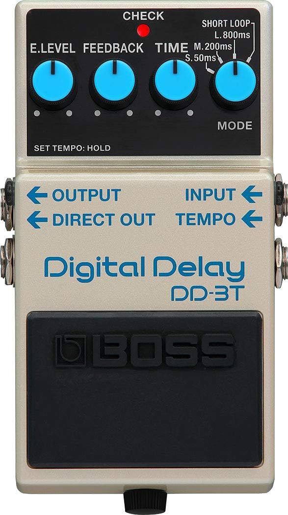 BOSS DD-3T Digital Delay Guitar Effect Pedal (DD-3T)