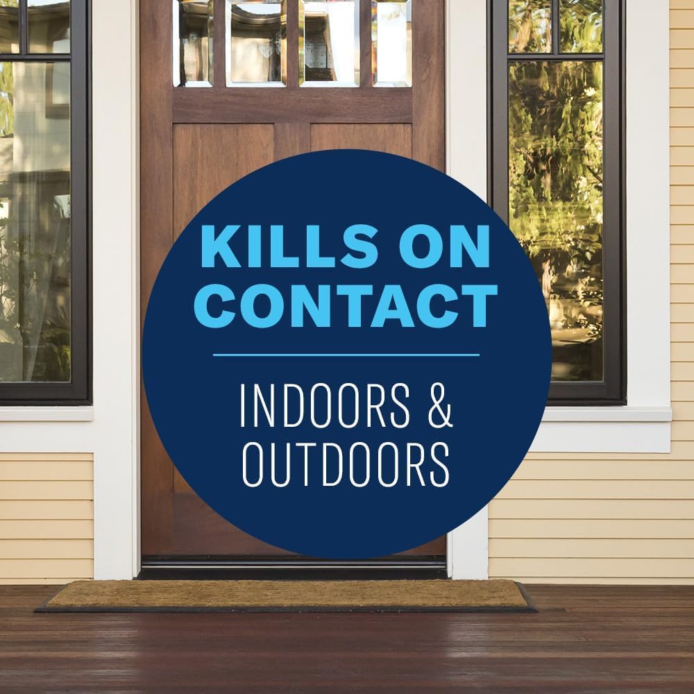 BioAdvanced Carpenter Ant & Termite Killer Plus Spray - 1 Gal Bottle | Ready-to-Use - Kills Carpenter Bees - Indoor & Outdoor Insect Control - Sprayer Included