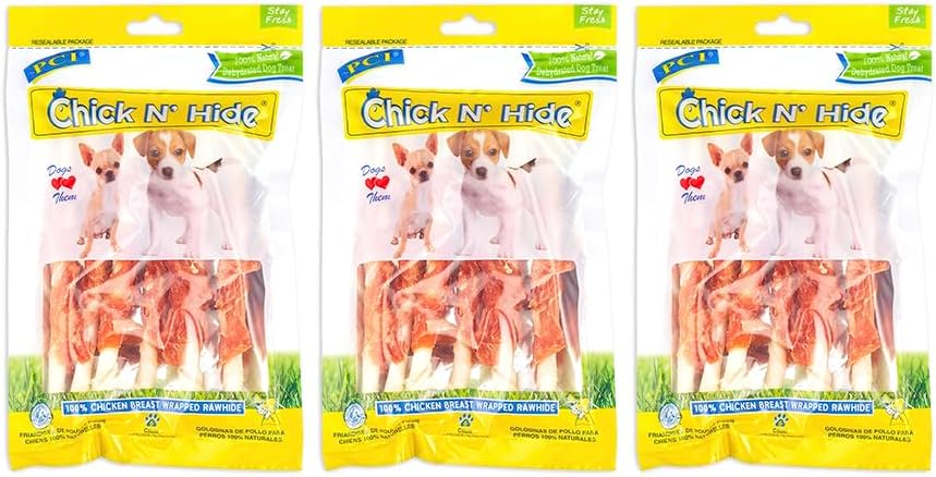 Pet Center Chick n Hide Dog Treats, 10-Pack