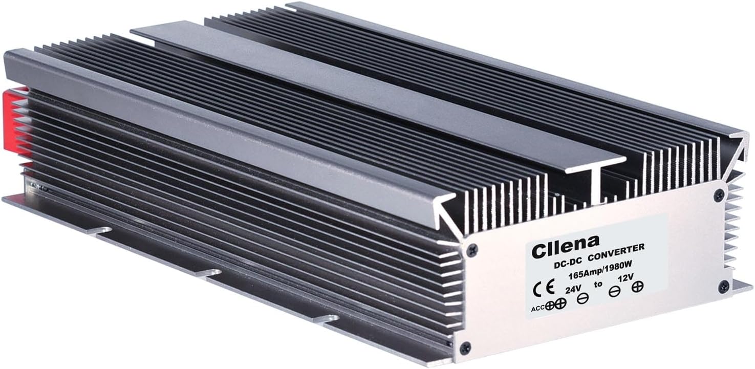 DC 24V to 12V 40A 480W Buck Transformer Waterproof Step-Down Voltage Converter Regulator
