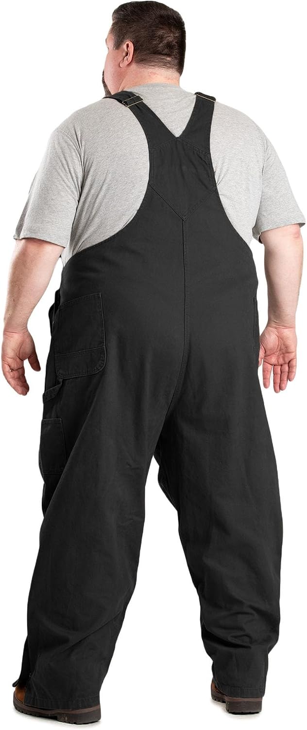 Berne Men's Heartland Unlined Washed Duck Bib Overall