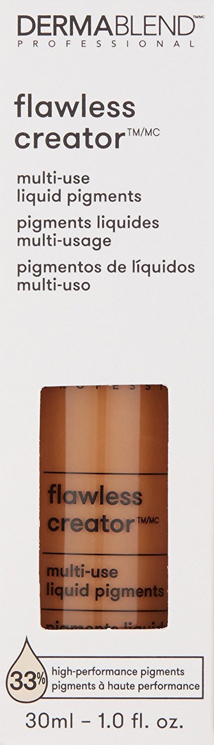 Dermablend Flawless Creator Multi-Use Liquid Foundation Makeup, Full Coverage Lightweight Buildable Foundation, Natural Finish, 1 Fl oz.