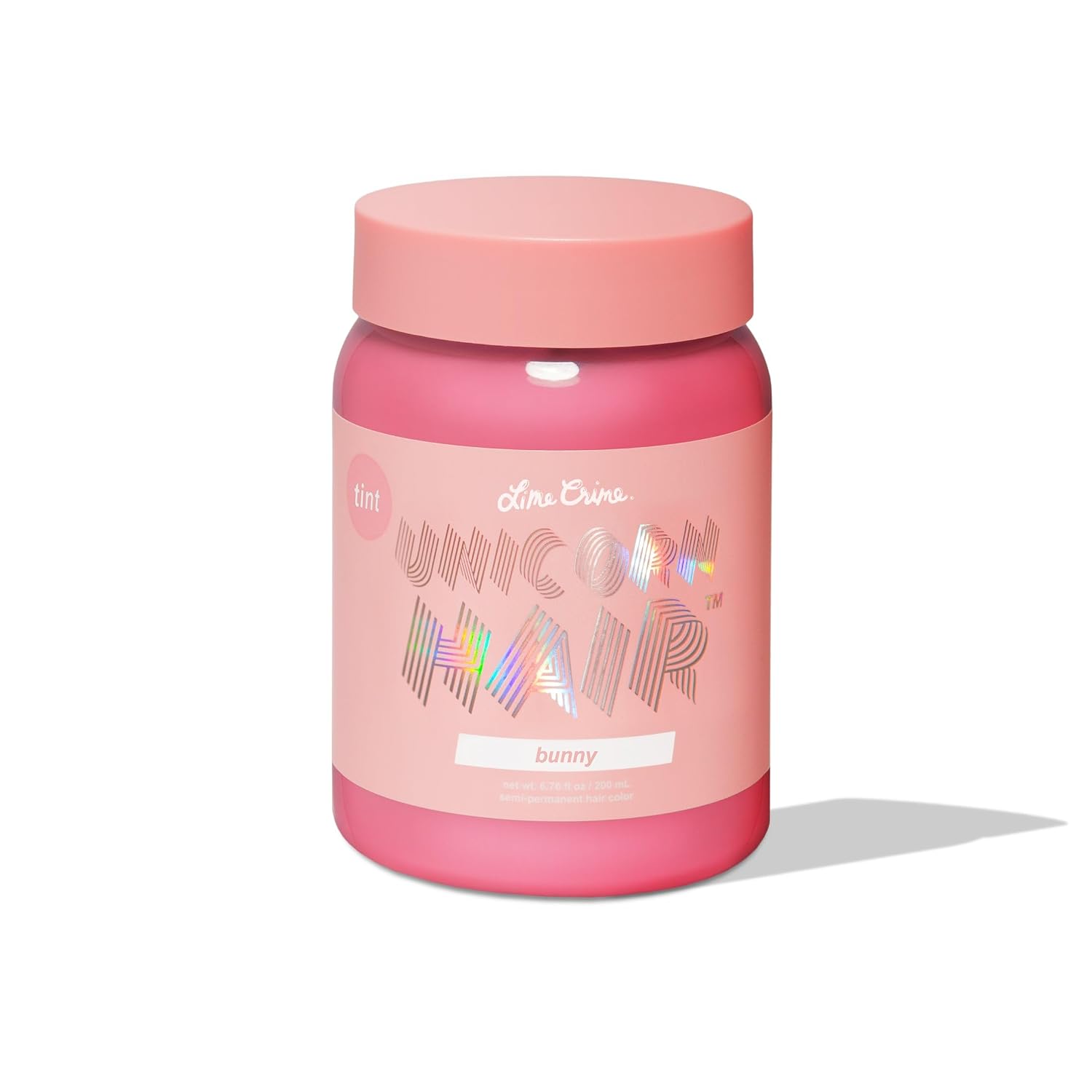 Lime Crime Unicorn Pastel Hair Tint, Hair Dye, Bunny (Pastel Baby Pink) | Semi-Permanent, Damage-Free, Conditions & Moisturizes