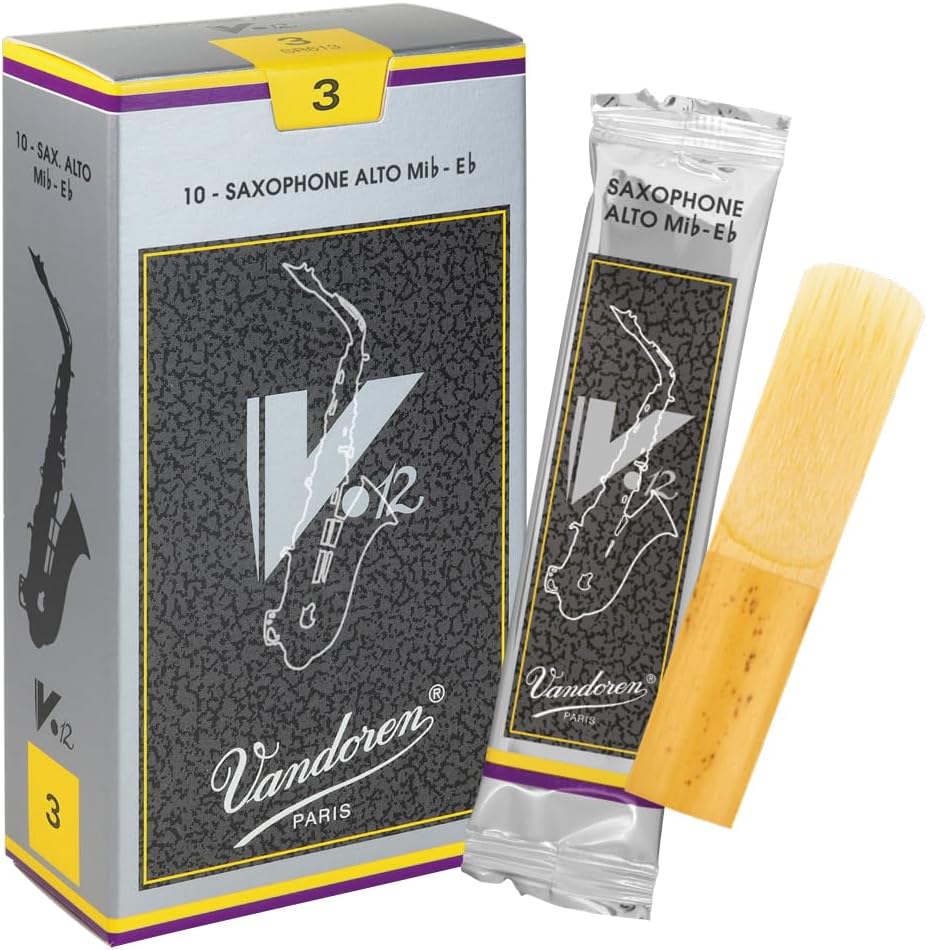 Vandoren SR613 Alto Sax V.12 Reeds Strength 3; Box of 10