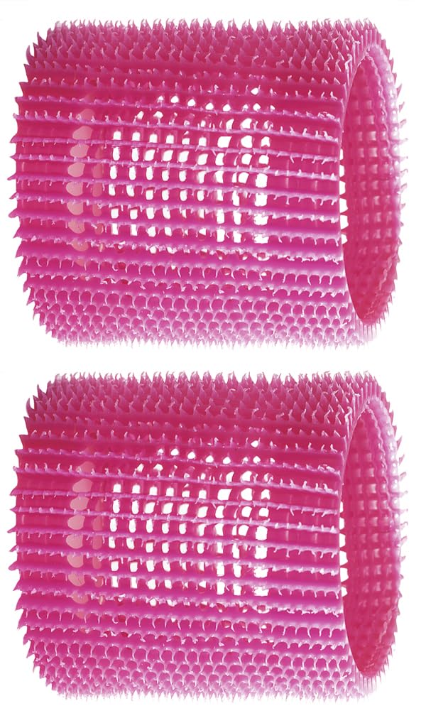 Olivia Garden Jet Set EZ Grip Self-Gripping Curlers - Hair Rollers for Setting or Perming - Style Curls and Waves