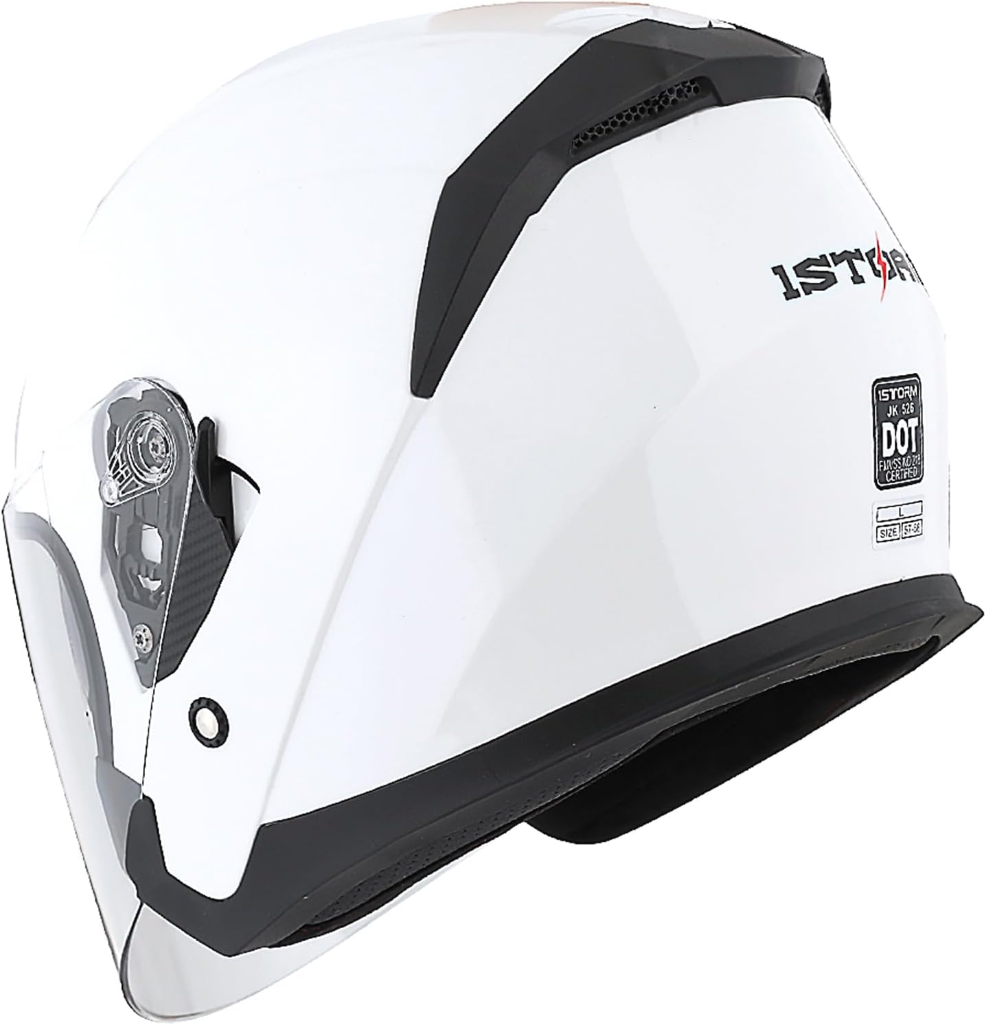 1Storm Motorcycle Open Face Helmet Scooter Classical Knight Bike Dual Lens/Sun Visor: HJK526