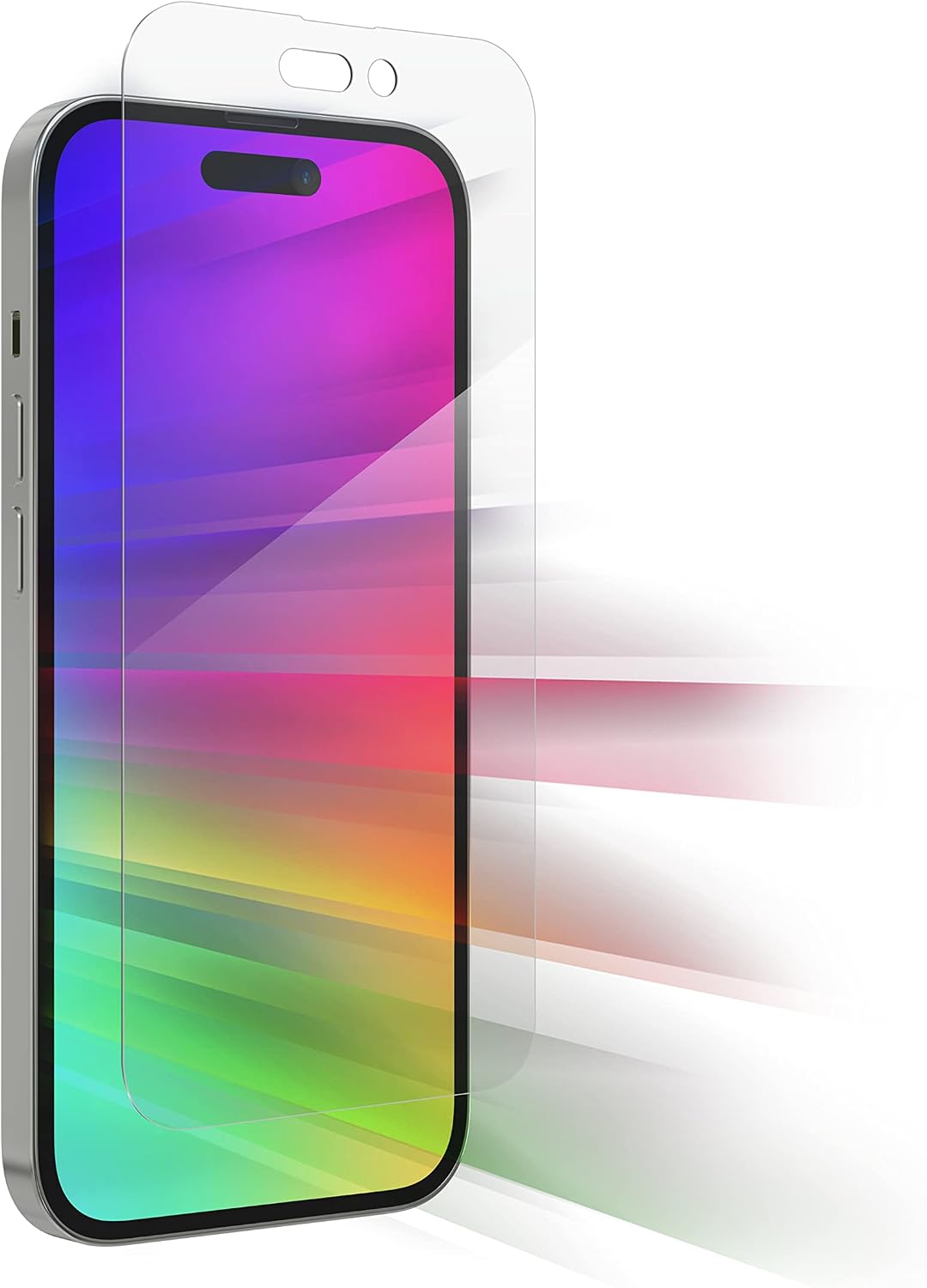 ZAGG Glass Elite VisionGuard+ Screen Protector - iPhone 12 Mini - Impact Protection, Scratch, Fingerprint, Smudge, InvisibleShield, Oil Resistant