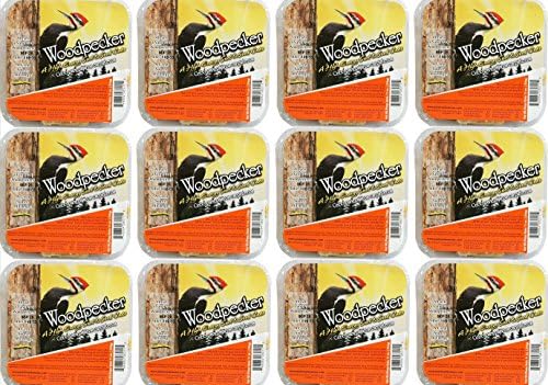 Pine Tree Farms Woodpecker High Energy Suet 11oz. 6011 Made in USA (12)