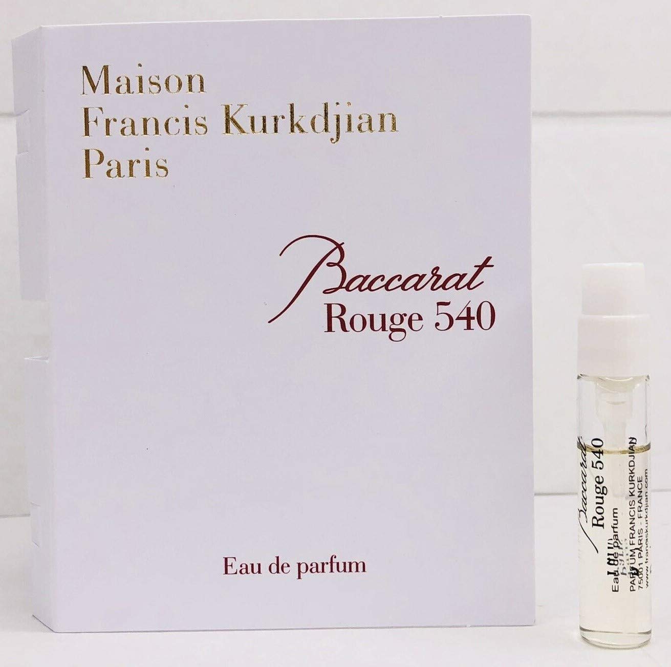Maison Francis Kurkdjian Baccarat Rouge 540 Travel Set Eau de Parfum Plus Gold Globe Trotter Case, 6 Count