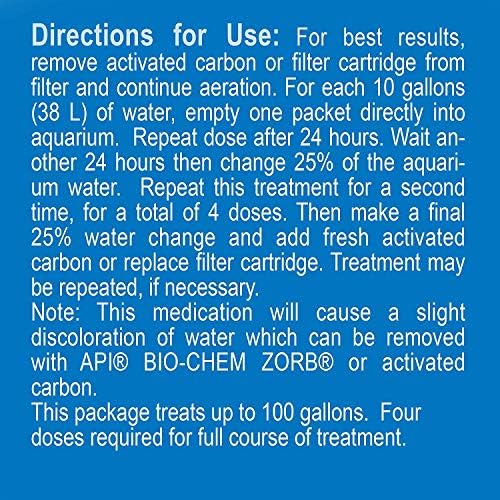 Api Fin and Body Cure Freshwater Fish Medication Powder (10-Count)