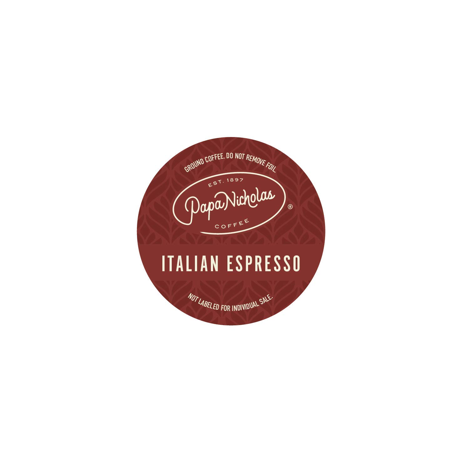 Papanicholas Coffee Single Serve Coffee Cups, Fits Keurig K Cup Brewers, Coffee Pods Hawaiian Islands Blend,12 Ounce