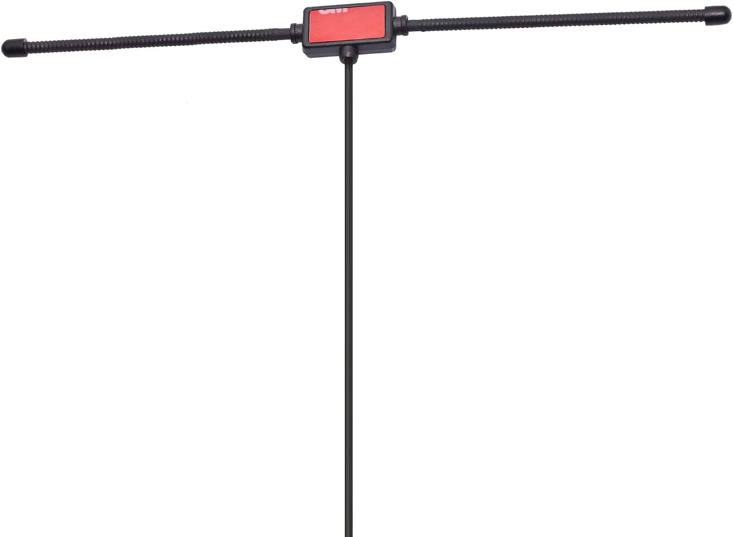 Bingfu Police Radio Scanner Dipole Antenna 20-1300MHz Adhesive Mount BNC Male， Vehicle Mobile Ham Amateur Antenna Compatible with Uniden Bearcat