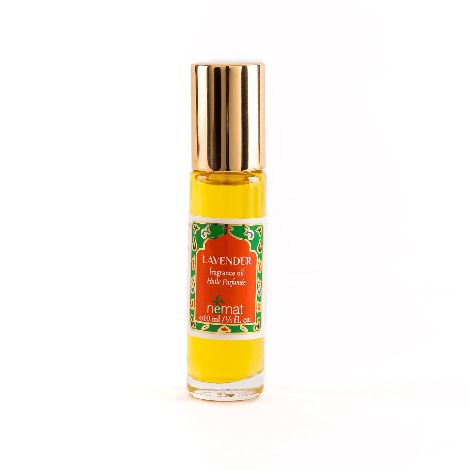 Nemat Amber Perfume Oil Roll-On for Women & Men, 10 ml | Long lasting fragrance, Alcohol free, Essential oil based, Vegan formula, Clean scent, Unisex body oil
