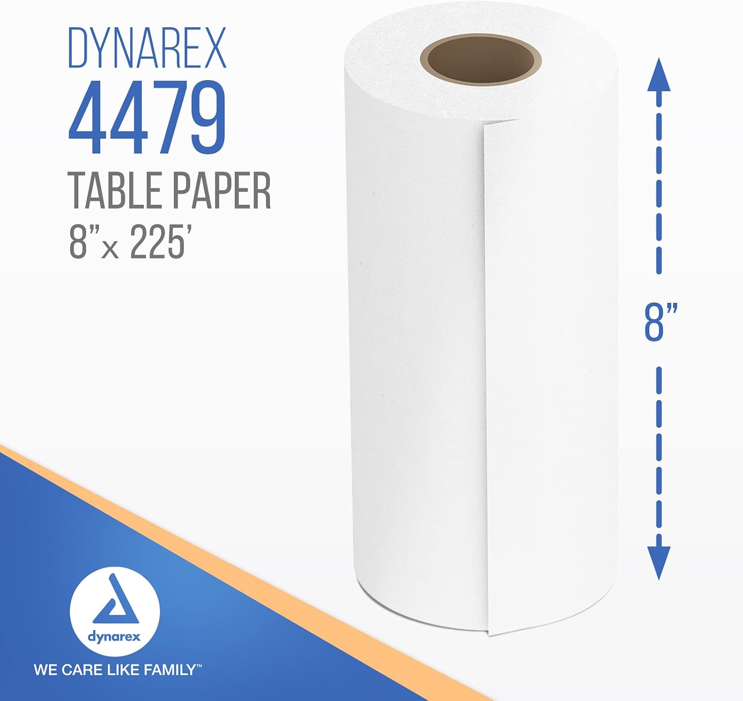 Dynarex Headrest Table Paper, Smooth and High-Quality Exam Table Paper, Used in Medical, Massage, and Chiropractic Tables to Protect Patients
