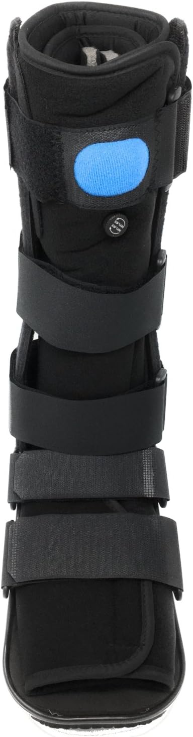 OTC Walker Boot Delux Short Low Top Leg Cast, Black, X-Small