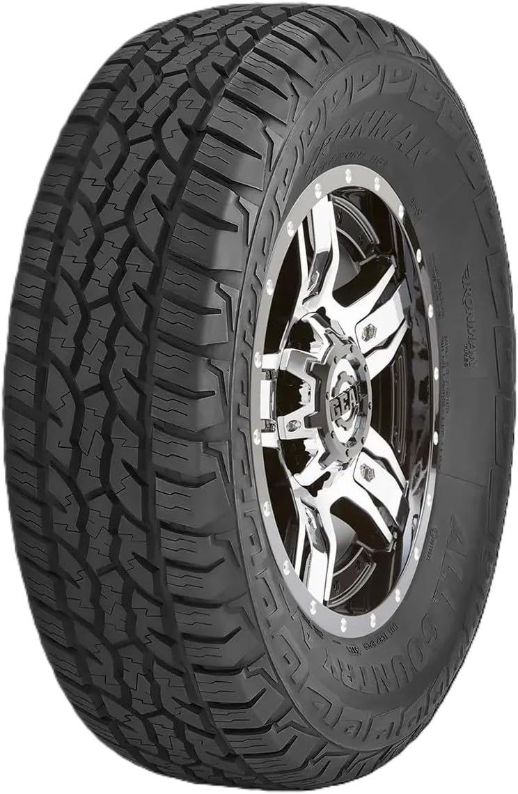 Ironman All Country A/T 31X10.50R15 C/6PLY BSW | Light Truck All Terrain All Season Traction 109Q Rated C (6 Ply) Radial Construction Black Sidewall Tire