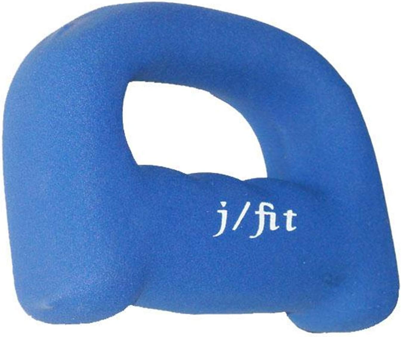 JFIT Neoprene D Grip Dumbbells - Single Weights 1LB-5LB - Premium Non-Slip, Hand Weights, Ergonomic Design
