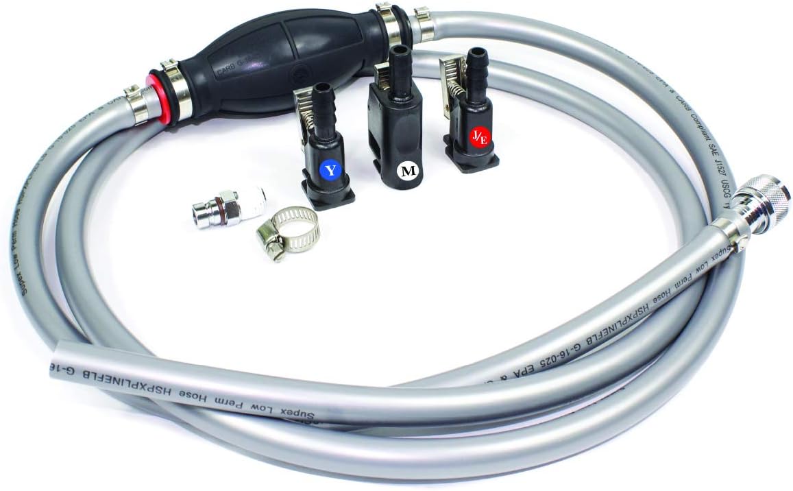 Moeller Marine 053701-10, Six Gallon All-in-1 Fuel Tank Combo Package