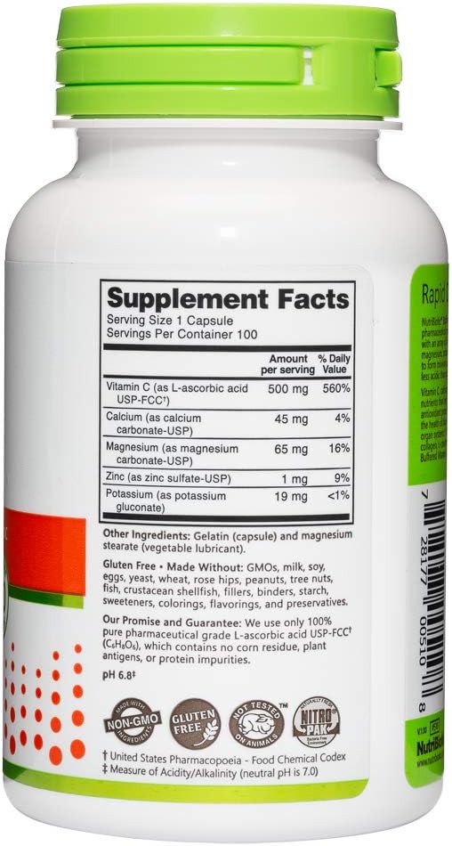 NutriBiotic - Cherry Electro-C Vitamin C & Electrolyte Powder, 8 Oz | 850 Mg Vitamin C Per Serving | Effervescent Electrolyte Recharge | Buffered & Highly Soluble | Non-GMO & Gluten Free