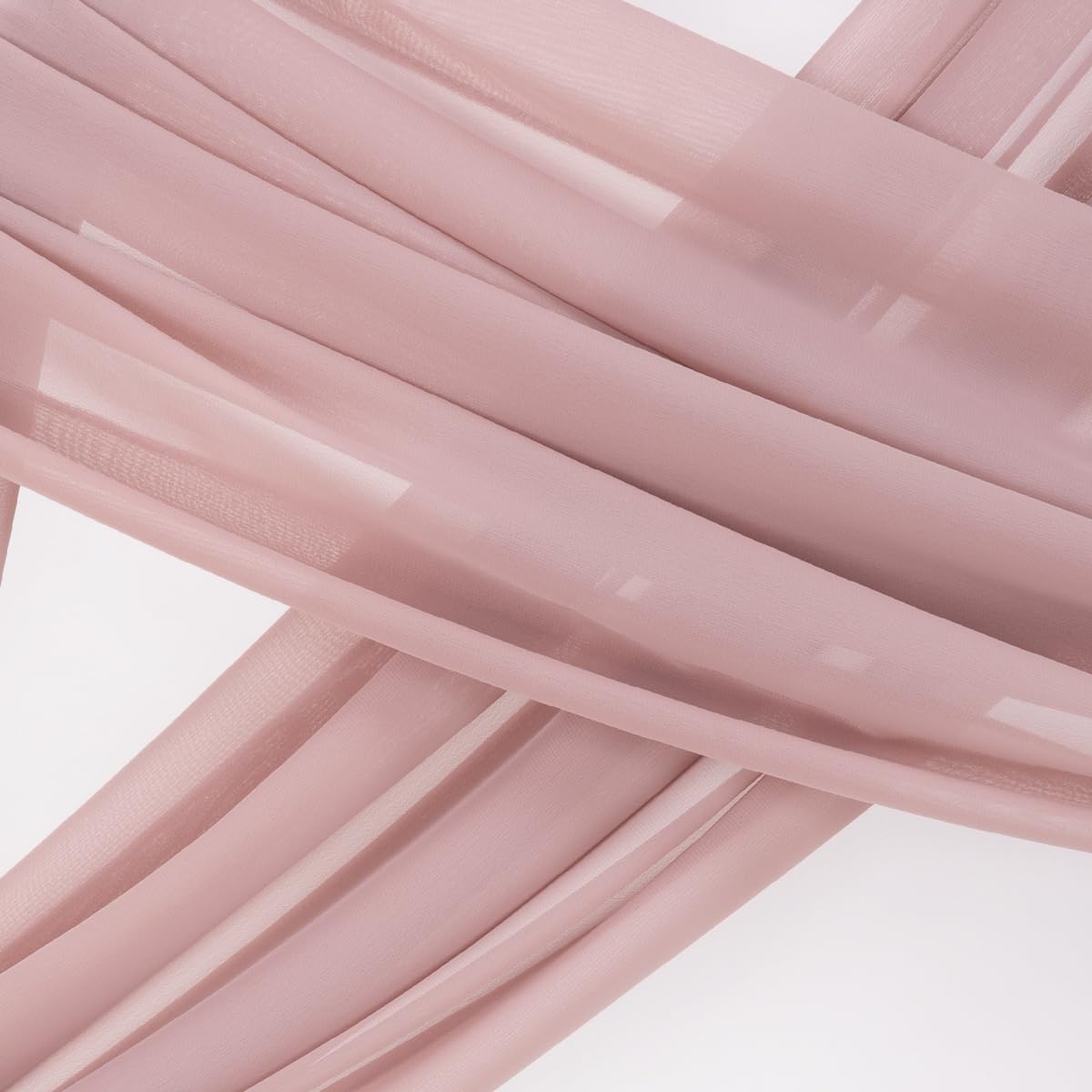 Wedding Arch Draping Fabric Sheer Chiffon Curtain Drape Wedding Party Decor