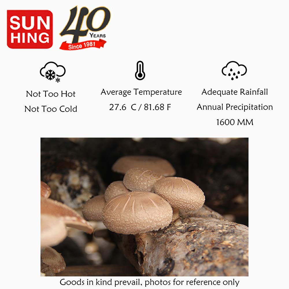 FUYUKI Dried Mushrooms Dried Shiitake Mushrooms Dehydrated Mushrooms 16 oz.