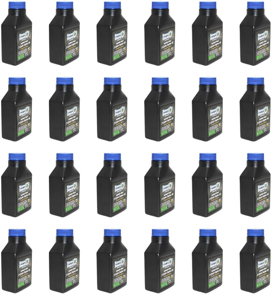 Fits Case of 24 2-Cycle Engine Oil 2.6 oz. Bottles 50:1 Synthetic Blend Mix