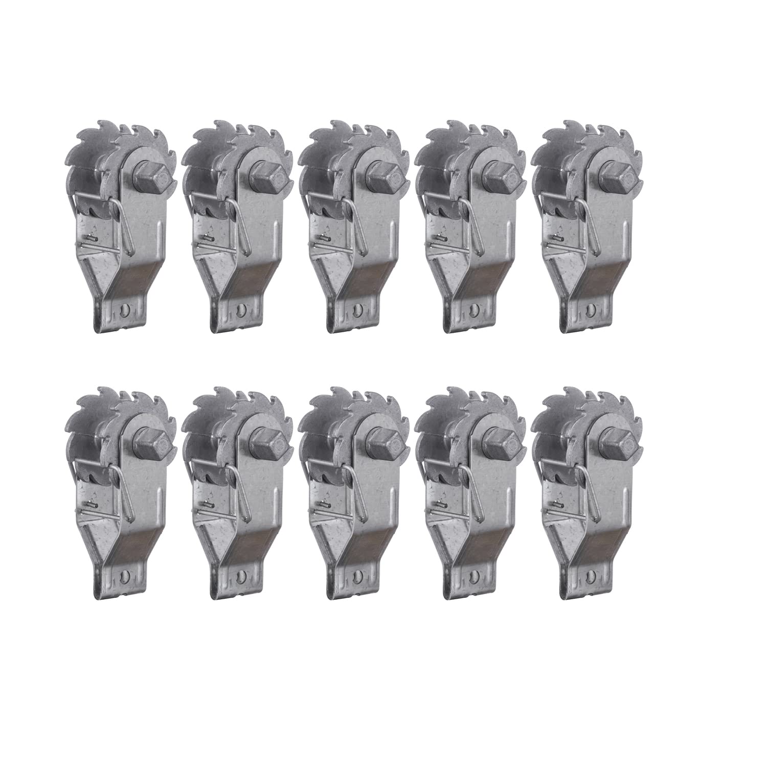 FENSMILE Electric Fence Wire Strainers, 10-Pack Inline Ratchet Tensioners